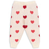 Konges Sløjd Coeur Coloré Duo Pink Lapis Knit Pants GOTS