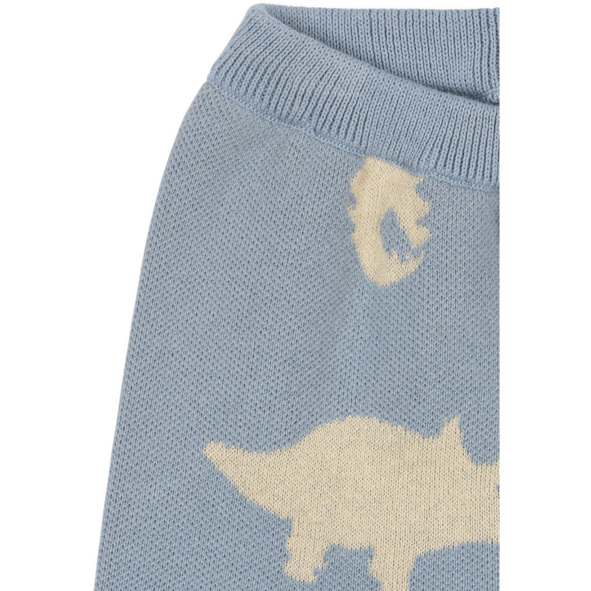 Konges Sløjd Dino Mist Lapis Knit Pants GOTS