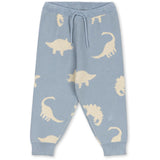 Konges Sløjd Dino Mist Lapis Knit Pants GOTS