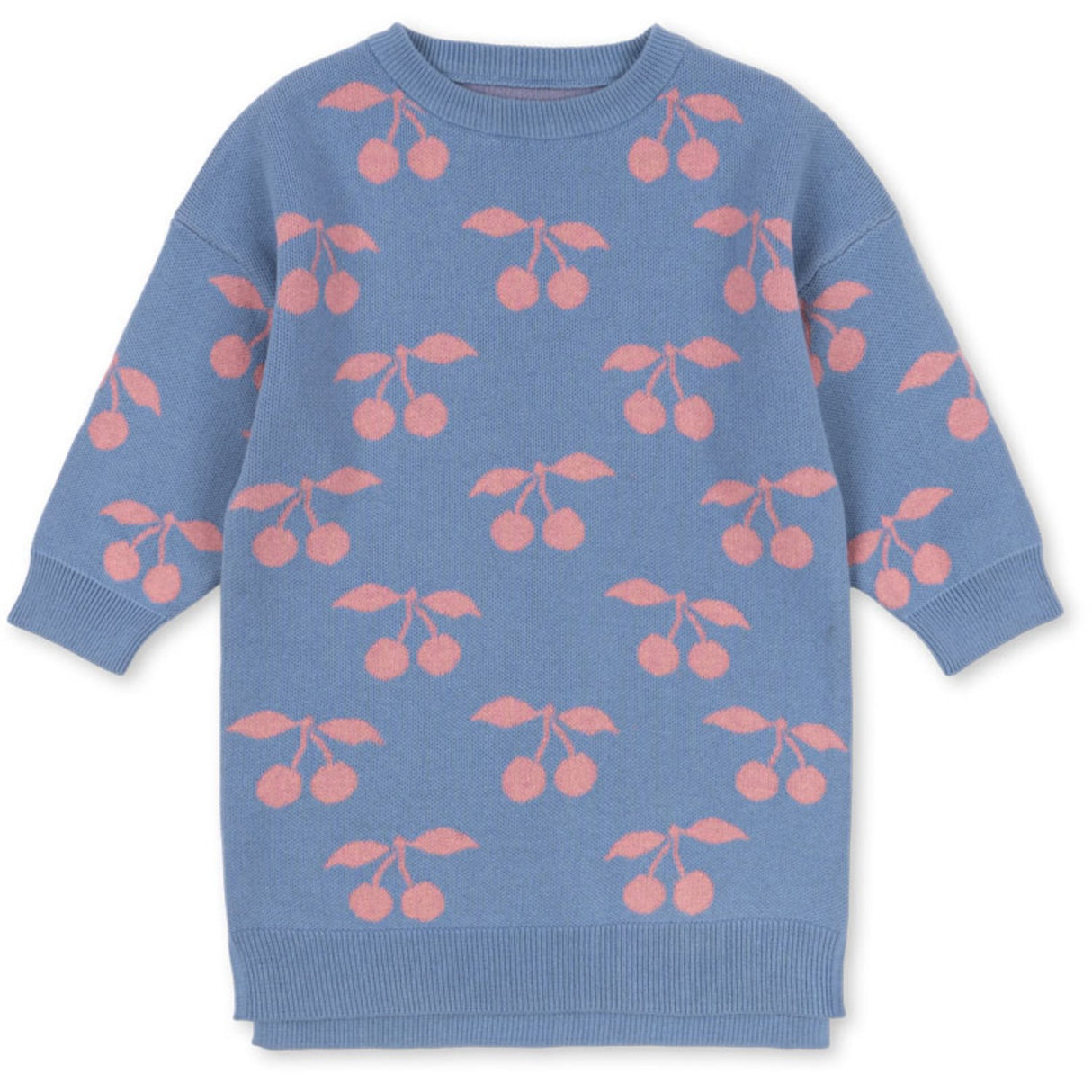 Konges Sløjd Purple Impression Lapis Knit Dress GOTS