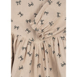Konges Sløjd Bow Magnet Coco Dress GOTS