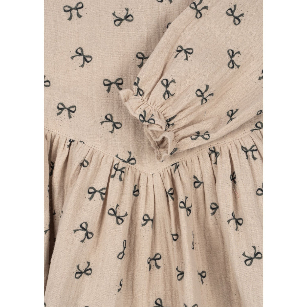 Konges Sløjd Bow Magnet Coco Dress GOTS