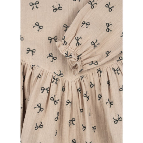 Konges Sløjd Bow Magnet Coco Dress GOTS
