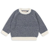 Konges Sløjd Ensign Blue/Buttercream Berle Knit Sweater