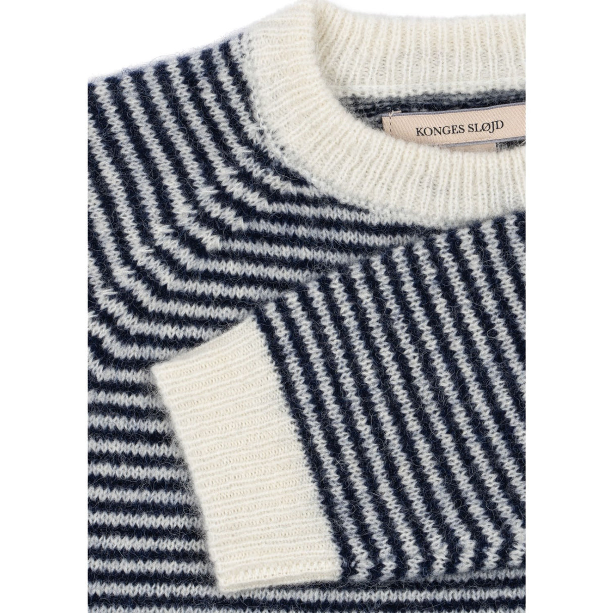 Konges Sløjd Ensign Blue/Buttercream Berle Knit Sweater