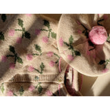 Konges Sløjd Cherry Belou Knit Collar Cardigan