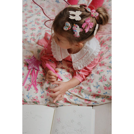 Konges Sløjd Rapture Rose 2 Pack Sequin Bow Hair Clip