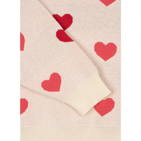 Konges Sløjd Coeur Coloré Duo Pink Lapis Knit Sweater GOTS