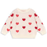 Konges Sløjd Coeur Coloré Duo Pink Lapis Knit Sweater GOTS
