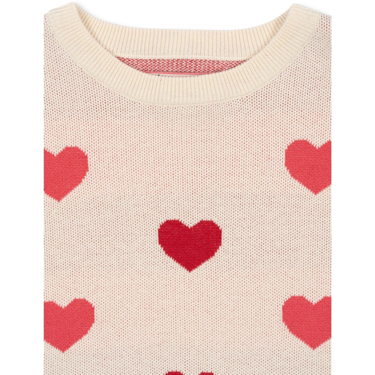 Konges Sløjd Coeur Coloré Duo Pink Lapis Knit Dress GOTS