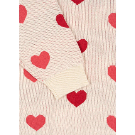 Konges Sløjd Coeur Coloré Duo Pink Lapis Knit Dress GOTS
