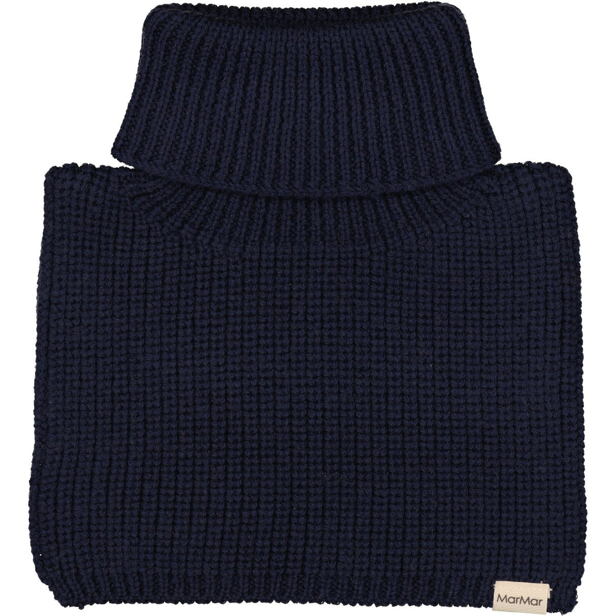 MarMar Light Cotton Wool Fisherman Ink Arni Neck Warmer
