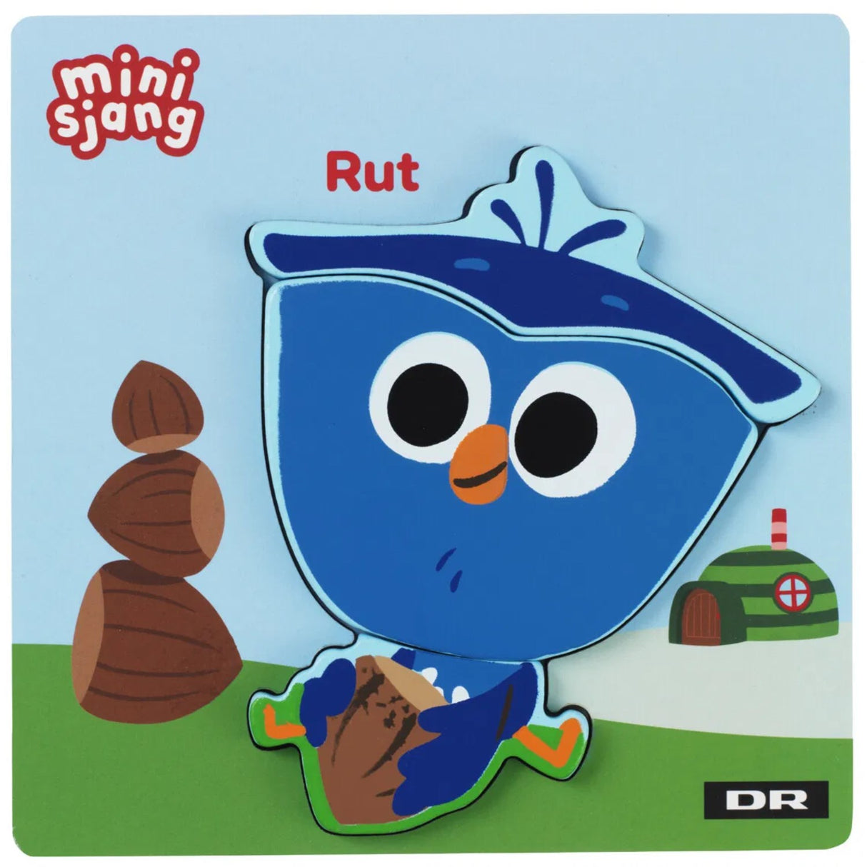 DR Wooden puzzle, 3 pieces, Rut