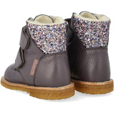 Angulus Lavender/Pastel Multi Glitter TEX Boot with Glitter and Velcro Closure