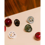 Bibs Sage/Hunter Green Pacifier Colour Holiday Leaf 2-Pack Latex