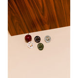 Bibs Ivory/Plum Pacifier Colour Holiday Bow 2-Pack Latex