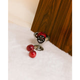 Bibs Ivory/Plum Pacifier Colour Holiday Bow 2-Pack Latex