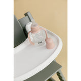 Bibs Blush Baby Sippy Bottle Spout Round Silicone Slow Flow