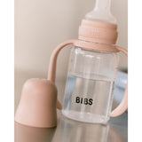 Bibs Blush Baby Sippy Bottle Spout Round Silicone Slow Flow