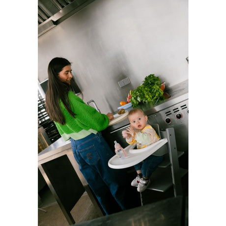 Bibs Blush Baby Sippy Bottle Spout Round Silicone Slow Flow