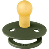 Bibs Sage/Hunter Green Pacifier Colour Holiday Leaf 2-Pack Latex