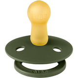 Bibs Sage/Hunter Green Pacifier Colour Holiday Leaf 2-Pack Latex