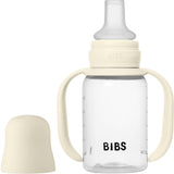 Bibs Ivory Baby Sippy Bottle Spout Round Silicone Slow Flow