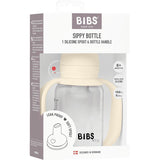 Bibs Ivory Baby Sippy Bottle Spout Round Silicone Slow Flow