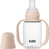 Bibs Blush Baby Sippy Bottle Spout Round Silicone Slow Flow