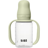 Bibs Sage Baby Sippy Bottle Spout Round Silicone Slow Flow