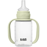Bibs Sage Baby Sippy Bottle Spout Round Silicone Slow Flow