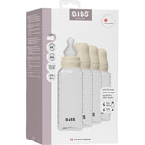 Bibs Ivory Baby Bottle Round Silicone 4-Pack
