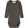 Name It Morel Nbmwang Wool Needle Ls Body Solid Noos