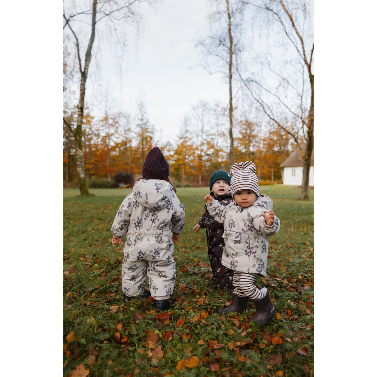 Petit Piao Blackberry AOP PPDard Snowsuit