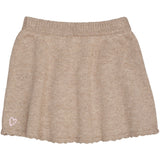 COPENHAGEN COLORS Sand Mel Cashmere Skirt W. Emb.