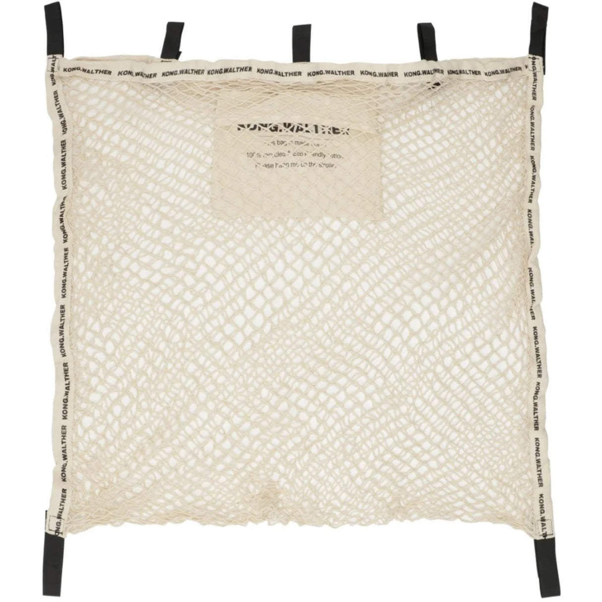 KongWalther Nylon - Black Magic shopper Barnevognsnet