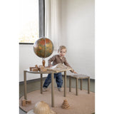 by KlipKlap Taupe Stacking Stool