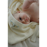 Konges Sløjd Beige Baby Hairbrush Set