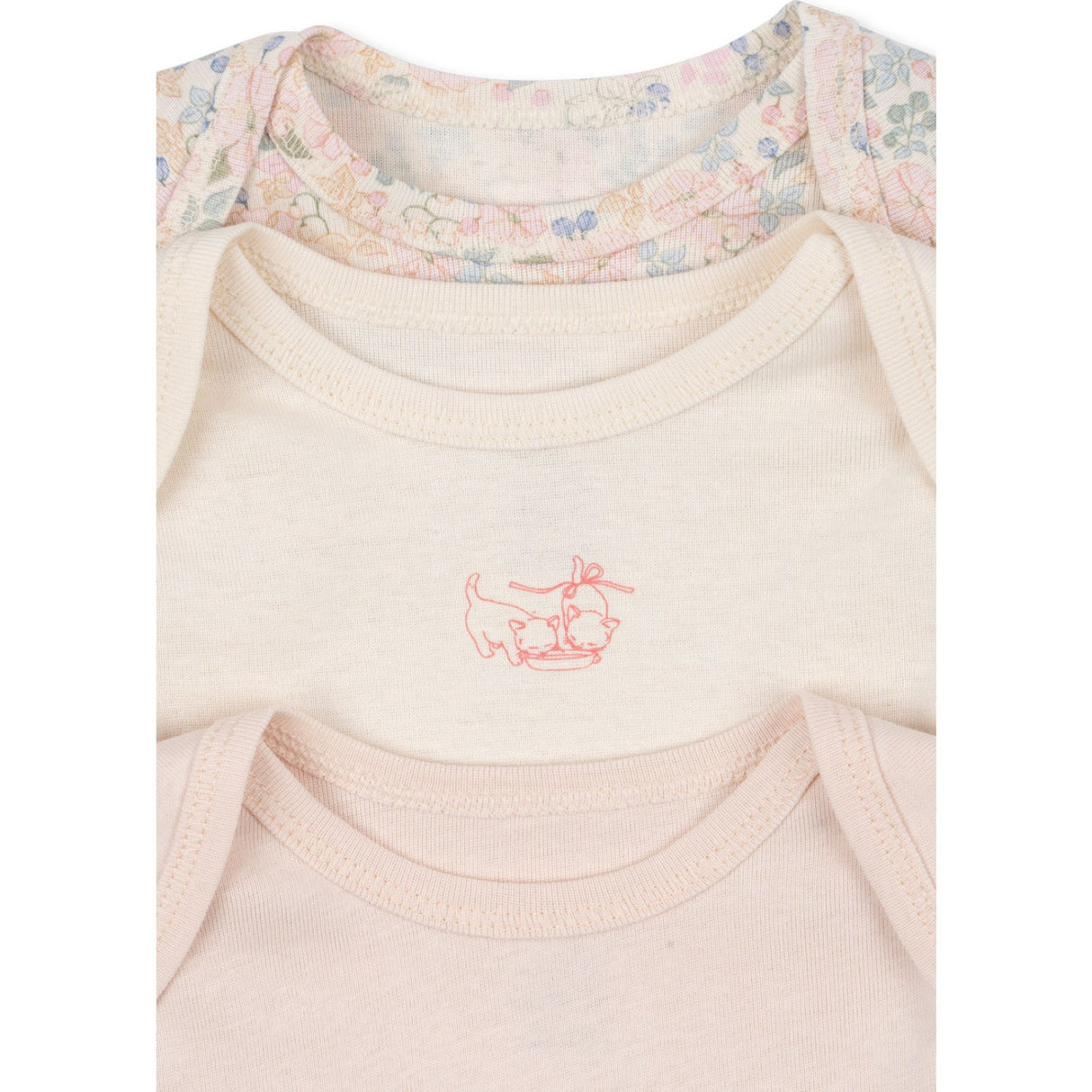 Konges Sløjd Prato Fiori Fio 3 Pack Ls Body OCS