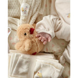 Konges Sløjd Antique White Nuvoli 10 Pack Muslin Cloth GOTS