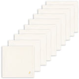 Konges Sløjd Antique White Nuvoli 10 Pack Muslin Cloth GOTS