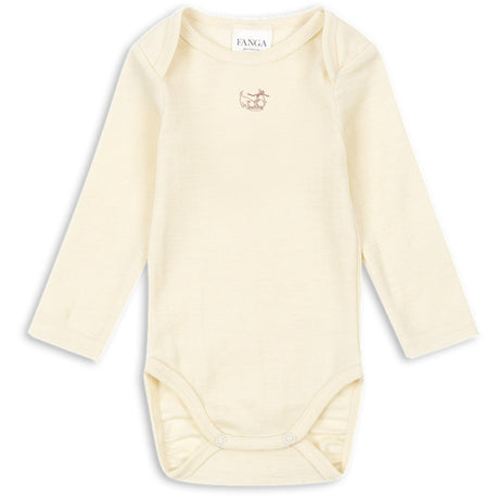 Konges Sløjd Beige Melange Erba Wool Ls Body