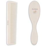 Konges Sløjd Fanga Beige Baby Hairbrush Set
