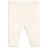 Konges Sløjd Antique White Venti Pointelle Pants GOTS