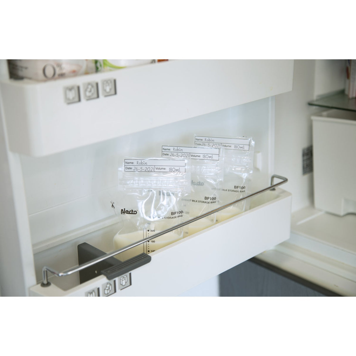 Alecto 100Pk Breast Milk Storage Bags