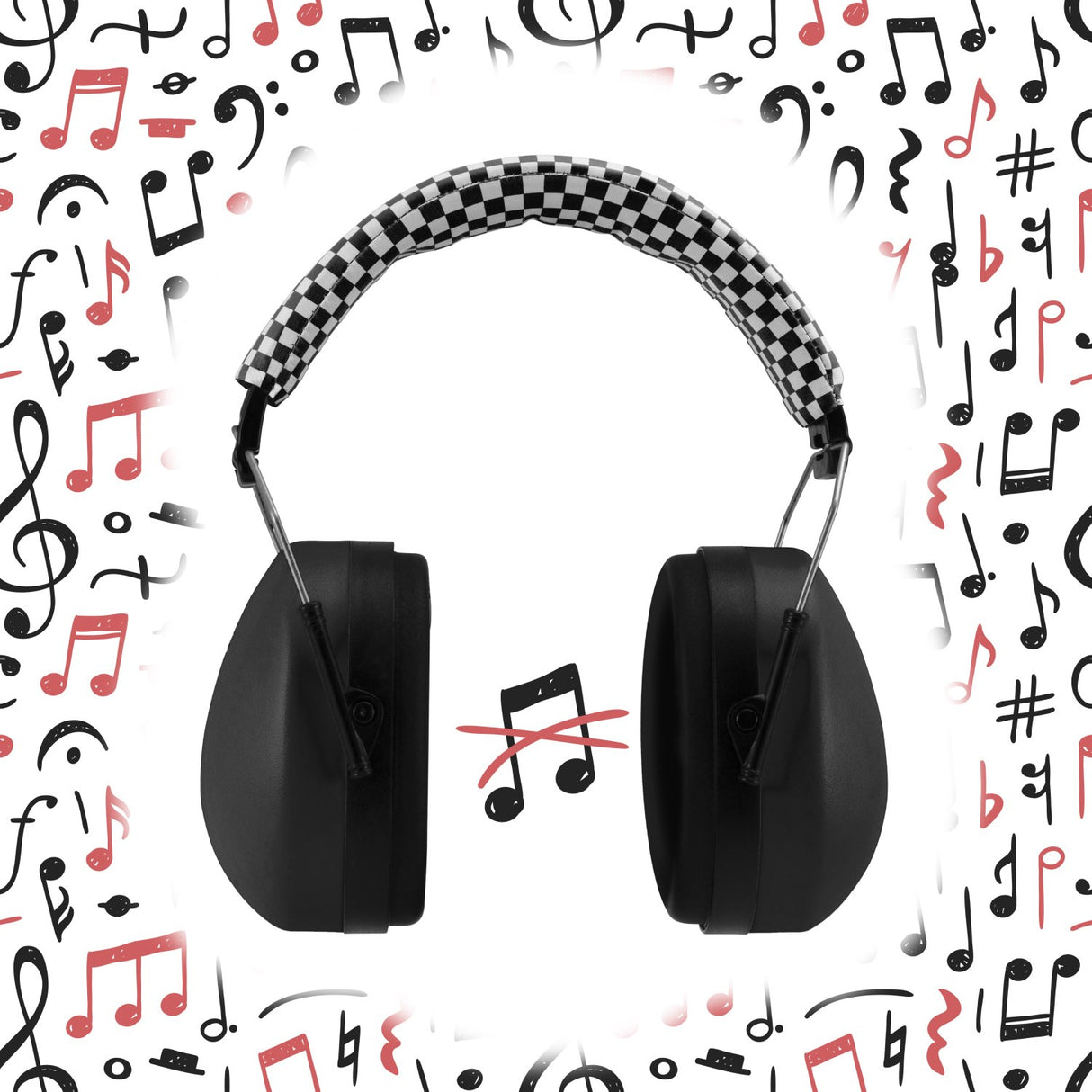 Alecto Black Earmuffs For Babies And Toddlers