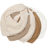 Pippi Rainy Day Bandana Bib - Solid (5-Pack)