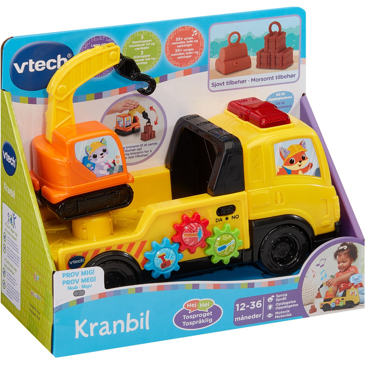 Vtech Bygge Venner Truck Dk/No