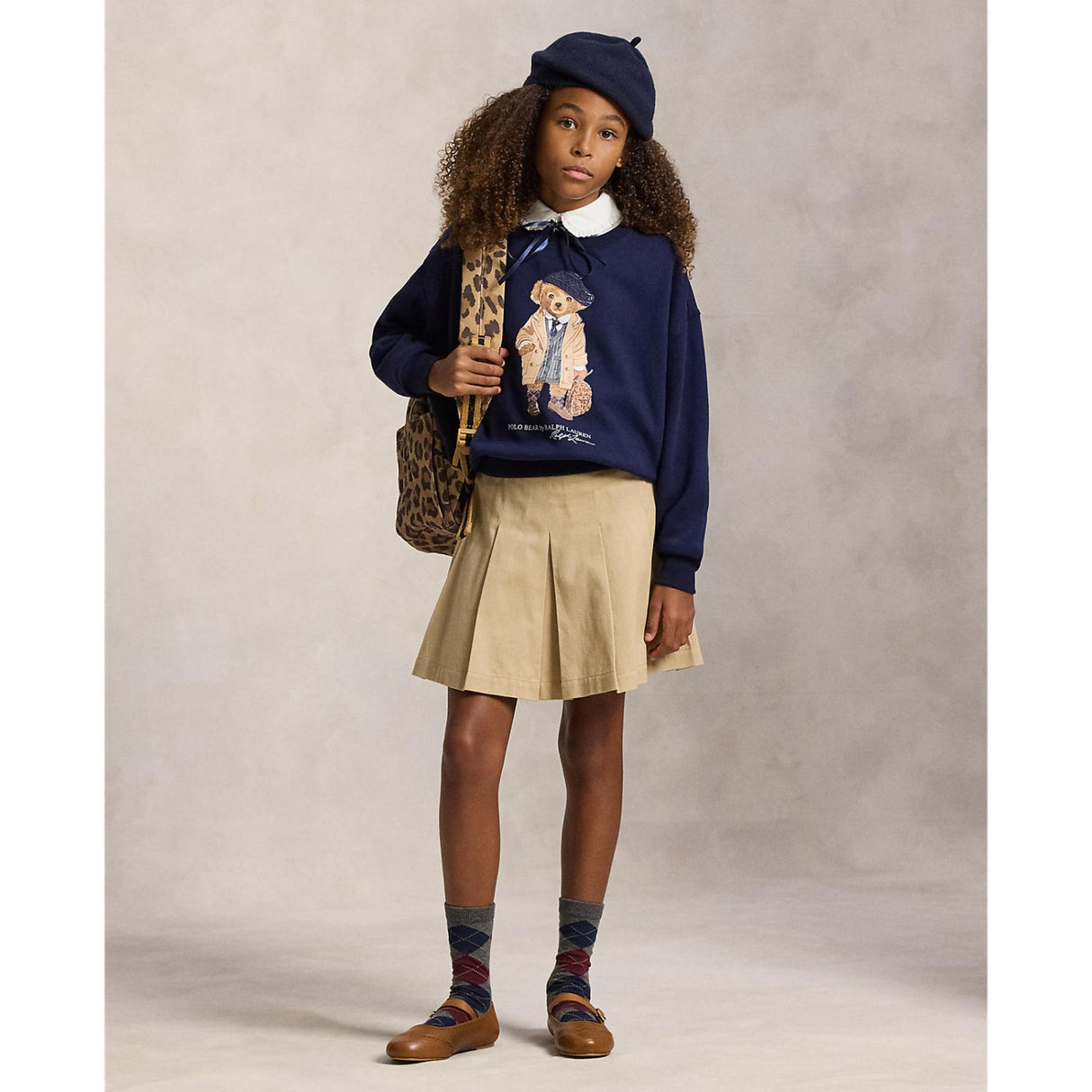 Polo Ralph Lauren Refined Navy Girl Sweatshirt