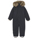 En Fant Ebony Snowsuit W. Fake Fur